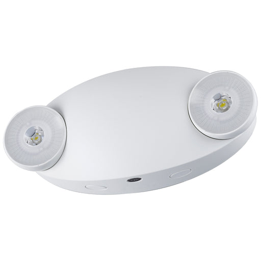 Sunlite LED Exit Fixture Compact Size Dual Head Emergency Light 2W 200Lm 6500K 120/277V 70 CRI Wall Mount (05269-SU)