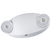 Sunlite LED Exit Fixture Compact Size Dual Head Emergency Light 2W 200Lm 6500K 120/277V 70 CRI Wall Mount (05269-SU)