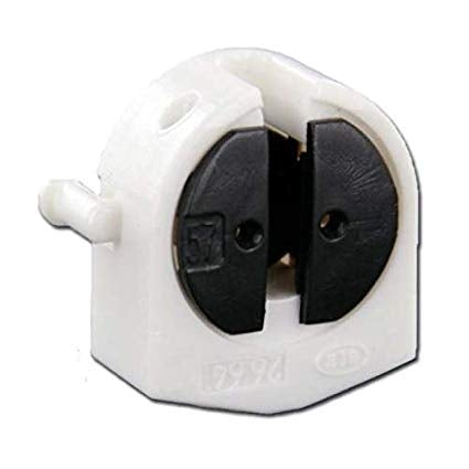 BJB Unshunted T5 Mini-Bi-Pin Rotary Locking Socket With Rear Split Pin Mounting (26.641.2001.50)