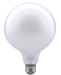 Sylvania 100G40/W/3/RP 120V Incandescent G40 Decor Bulb Shape Soft White Finish Medium Aluminum Base 100W 120V (15793)