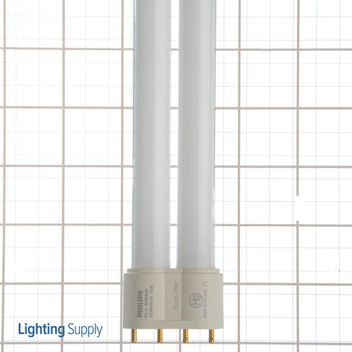 Philips 209130 PL-L 40W/830/XEW/4P/IS 25W 3000K Long Twin Tube 4-Pin 2G11 Push-In Base Compact Fluorescent Reduced Wattage (927908383021)