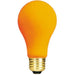 Standard 25W A19 Incandescent 130V Medium E26 Base Ceramic Orange Bulb (25ACO/I)