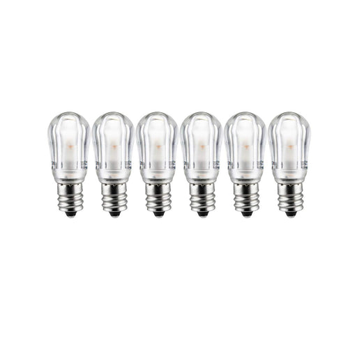 Sunlite LED S6 Bulb 1W 50Lm 2700K 120V E12 Base (41069-SU)