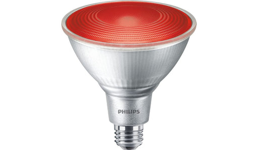 Philips 13.5PAR38/PER/RED/G/E26/ND/ULW 3/1PF 568295 13.5W LED Party Spot PAR38 Lamp Red E26 Base Non-Dimmable (929001306863)