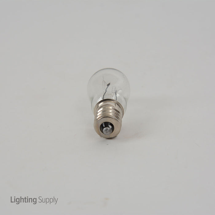 Standard 6W S6 Incandescent 130V Candelabra E12 Base Clear Indicator Bulb (6S6CL/130V/CS)