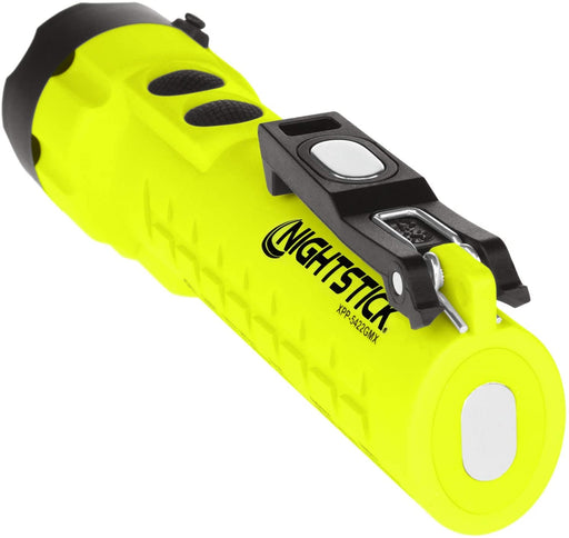 Nightstick Intrinsically Safe Dual-Light Flashlight With Dual Magnets-Green (XPP-5422GMX)