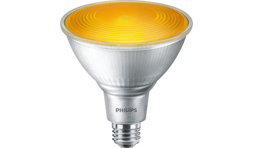 Philips 13.5PAR38/PER/YELLOW/G/E26/ND/ULW 3/1PF 568279 13.5W LED Party Spot PAR38 Lamp Yellow E26 Base Non-Dimmable (929001306633)