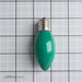 Standard 7W C9 Incandescent 130V Intermediate E17 Base Ceramic Green Stringer Bulb (7C9N/CG130)