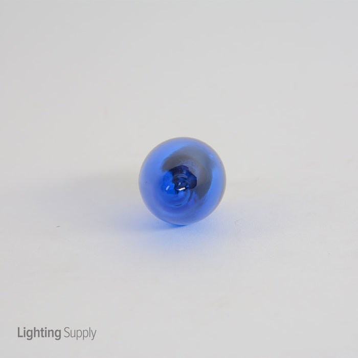 Standard 7W C9 Incandescent 130V Intermediate E17 Base Transparent Blue Stringer Bulb (7C9N/TB130)