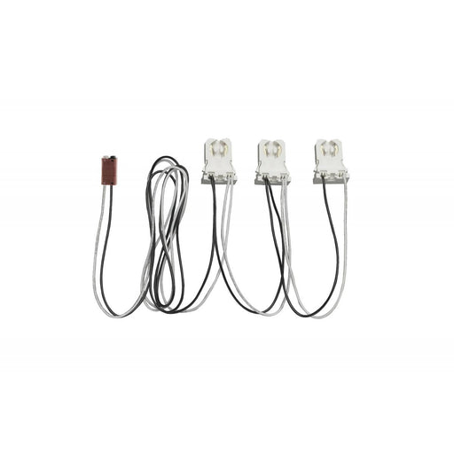 SATCO/NUVO 3-Light Ballast Bypass Wiring Harness For Single Ended 15W LED T8 Ballast Bypass Bipin Tubes (80/2628)