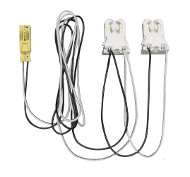 SATCO/NUVO 2-Light Ballast Bypass Wiring Harness For Single Ended 15W LED T8 Ballast Bypass Bipin Tubes (80/2627)