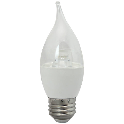 Sunlite EFC/LED/7W/927K 7W LED Decorative Bulb E26 Base Dimmable Energy Star 90 CRI 2700K 500Lm (80797-SU)