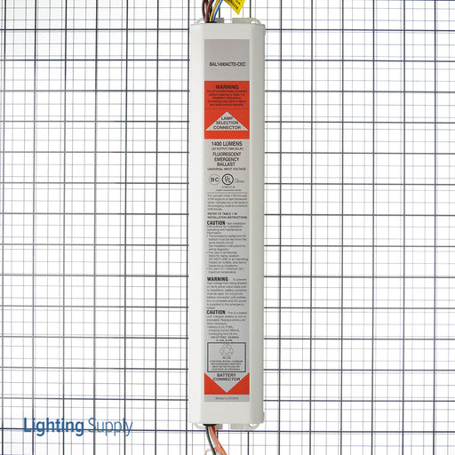 Best Lighting Products AC Emergency Ballast That Will Power Plug And Play LED Tubes 18W Maximum CEC (BAL1400ACTD-CEC)