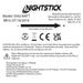 Nightstick Intrinsically Safe Lithium-Ion Rechargeable Battery For Use In The XPR-5562GX (5562-BATT)