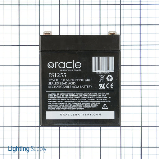 Oracle 12V 5 Amp Hour Sealed Lead Acid AGM (FS1255)