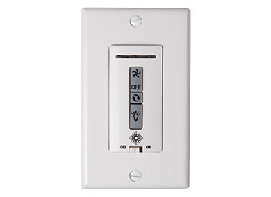 Generation Lighting Hardwired Remote Wall Control Only Fan Reverse Speed And Downlight Control (MCRC3RW)