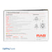 RAB 3 Inch LED Recessed Downlight 15W 90 CRI CCT Field Adjustable 2700K/3000K/3500K/4000K/5000K Triac Dimming Square White Baffle Trim (R3S-15B)