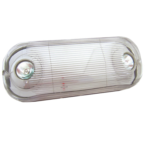 Best Lighting Products MR16 Wet Location Semi-Recessed Thermoplastic Emergency Unit Gray Housing (RMR-16-WP-PLED)