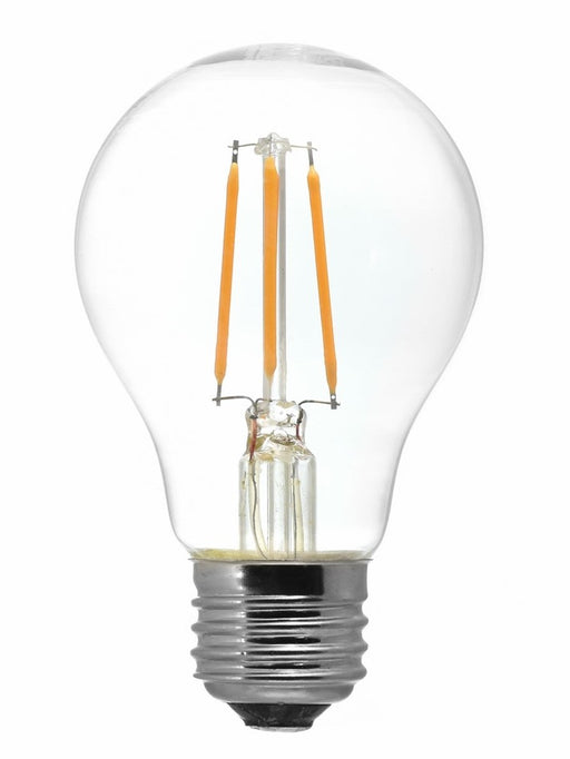Aamsco Hybrid LED A19 Lamp 6W 48Lm Medium Screw Clear (LED-6W-A19HYBRID-DIM)