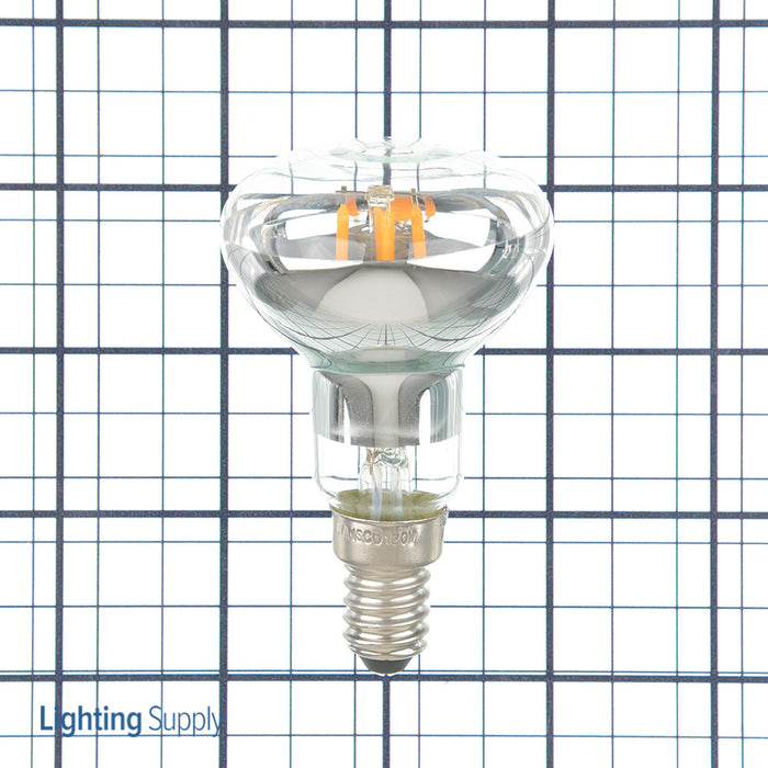 Aamsco Hybrid LED R50 Lamp 4W 35Lm E14 Screw Clear Face (LED-4W-R50HYBRID-DIM)