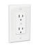 American Lighting 10 Amp 2 Socket 2.4 Ghz Bluetooth Mesh Smart Wall Outlet White (SPKPL-OUTLETW-2S-WH)