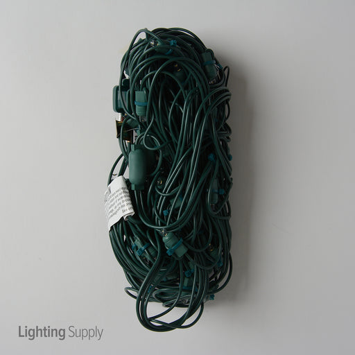 American Lighting LED 4 Foot X 6 Foot NET Light String 70 LEDs Per NET 6 Inch Spacing 5mm Green Wire Ultra Warm White (5mm-NET46-UWW-S)