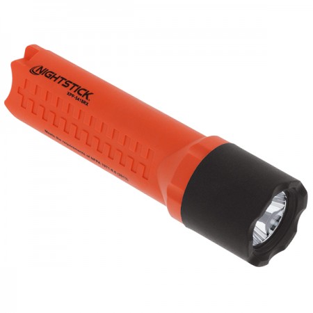 Nightstick Intrinsically Safe Safety Rated LED Flashlight With Tail Switch-Requires 3 AA Alkaline Batteries Not Included-Red (XPP-5418RX)