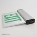 Best Lighting Products LED Double Faced Mirror Edge Lit Exit Sign With Green Letters Battery Backup (ELXTEU2GMAEM)
