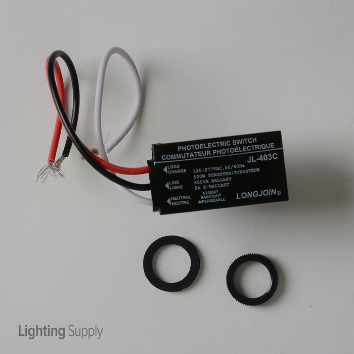 Best Lighting Products Universal 120-277VAC Button Type Photocell (JL-403C)