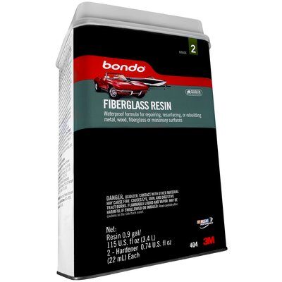 3M - 00404 Bondo Fiberglass Resin 00404 0.9 Gallon (7010363203)