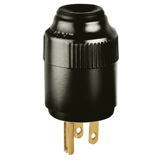 Bryant Plug 15A 125V 5-15P Black (5266B)