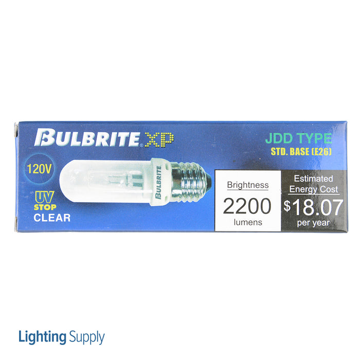 Bulbrite Q150CL/EDT 150W T8 JDD Halogen Double Envelope Clear E26 120V 2900K (614151)