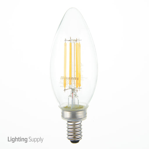 Bulbrite LED5B11/27K/FIL/E12/3 5W LED B11 2700K Filament E12 Fully Compatible Dimming (776626)