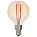 Bulbrite LED2G16/21K/FIL-NOS/3 2.5W LED G16 2100K Filament Nostalgic E12 Fully Compatible Dimming (776906)