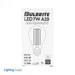 Bulbrite LED7A19/30K/FIL/D/B 7W LED A19 3000K Filament E26 Dimmable (776689)