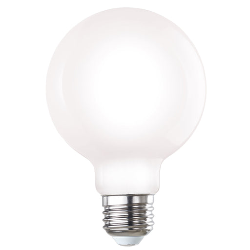 Bulbrite LED7G25/30K/FIL/M/D/B 7W LED G25 3000K Filament Milky E26 Dimmable (776697)