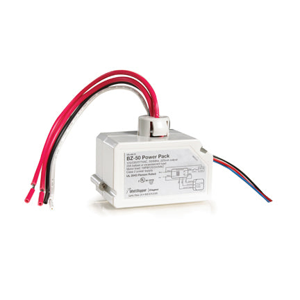 Wattstopper Power Pack PIR Low Voltage 120-277V 50/60Hz PIR Low Voltage 24VDC PIR Low Voltage 225Ma (BZ-50)
