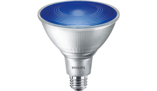 Philips 13.5PAR38/PER/BLUE/G/E26/ND/ULW 3/1PF 568261 13.5W LED Party Spot PAR38 Lamp Blue E26 Base Non-Dimmable (929001306533)
