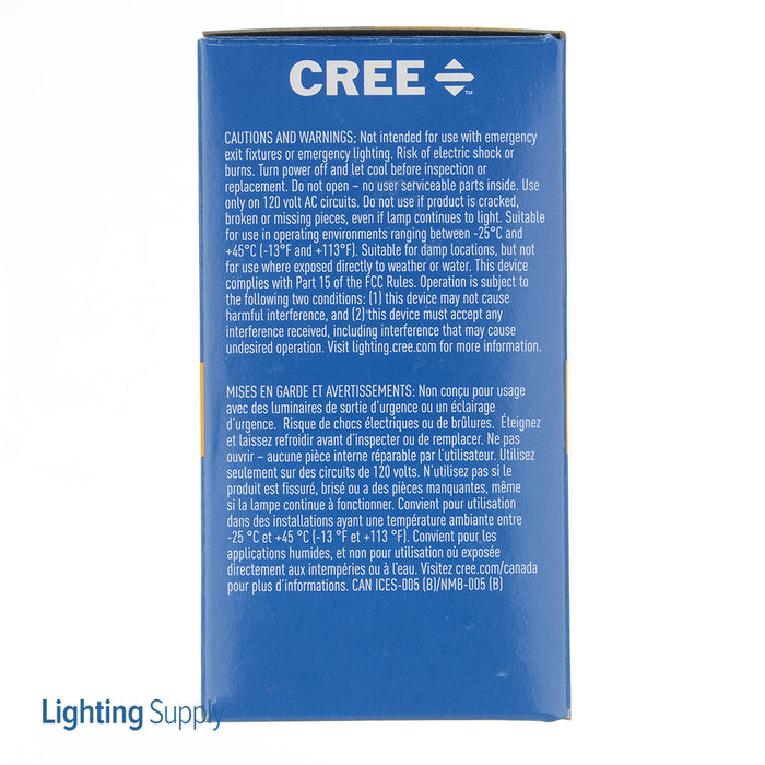 Cree C-Lite A19 Pro Generation 1 75W 1100Lm 2700K 90 CRI E26 Base (A19-75W-P1-27K-E26-U1)