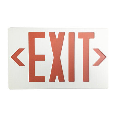 EIKO EXIT-R-W Exit Sign Red White Housing (11033)