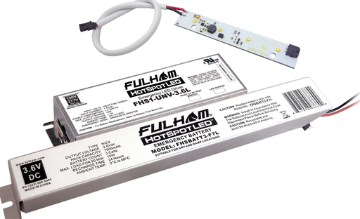 Fulham Emergency LED Driver 3.6V 4-10W Input 100-277V For Constant Current Products Only (FHS1-UNV-3.6L)