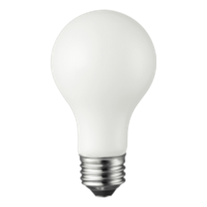 TCP LED Filaments High CRI Decorator Lamp A19 8W 800Lm 3000K E26 Base Dimmable Frost 95 CRI (FA19D6030E26SFR95)