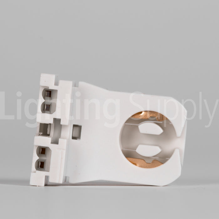 Standard Fluorescent Medium Bi-Pin Base Socket Slide-In (FE1226-SW)