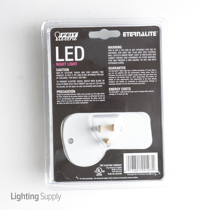 Feit Electric LED Sensor Nightlight With 3 Plug Outlet 3000K (NL3/LED)