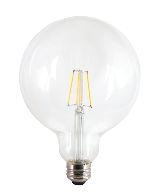 TCP LED Filaments High CRI Decorator Lamp G40 4.5W 450Lm 2700K E26 Base Dimmable Clear 95 CRI (FG40D4027E26SCL95)
