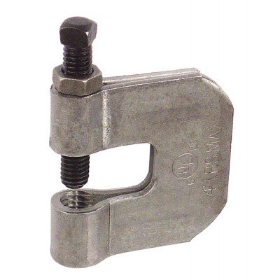 Southwire Garvin 3/8-16 C Style Steel Plain Finish Beam Clamp For Vertical Loads (SCC-3816BK)