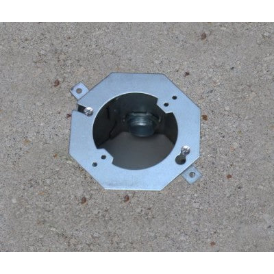 Southwire Garvin Octagon Concrete Box Adaptor Plate For 2-3/4 Or 3-1/2 Inch C To C Holes (CBP-APO)