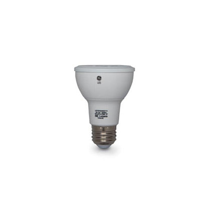 GE LED7DP203W830/20 PAR20 LED 7W 520Lm 80 CRI Screw-In Medium Dimmable Indoor Spotlight (93347G)
