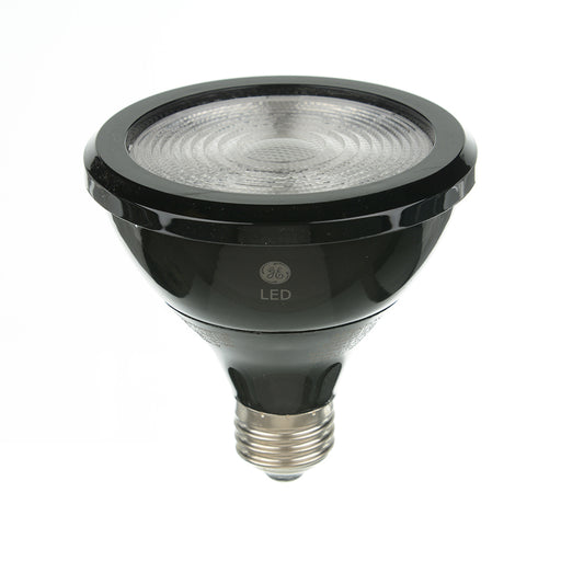 GE LED12DP30RB92740 12W LED PAR30 Lamp Medium E26 Base 2700K 850Lm 90 CRI Dimmable 40 Degree Beam Black Casing (93107784G)