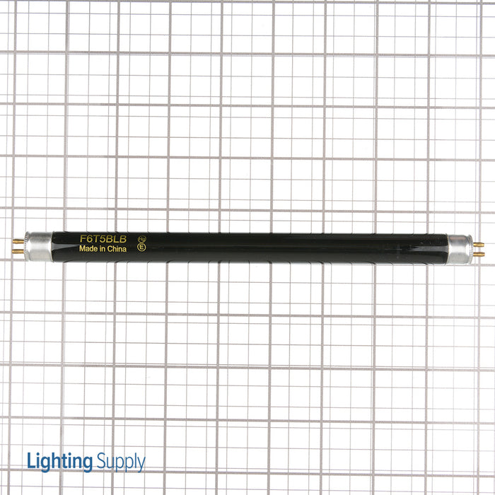 Gelco F6T5/BLB 6W 9 Inch T5 Linear Fluorescent Lamp Black Light Blue (30369-GEL)